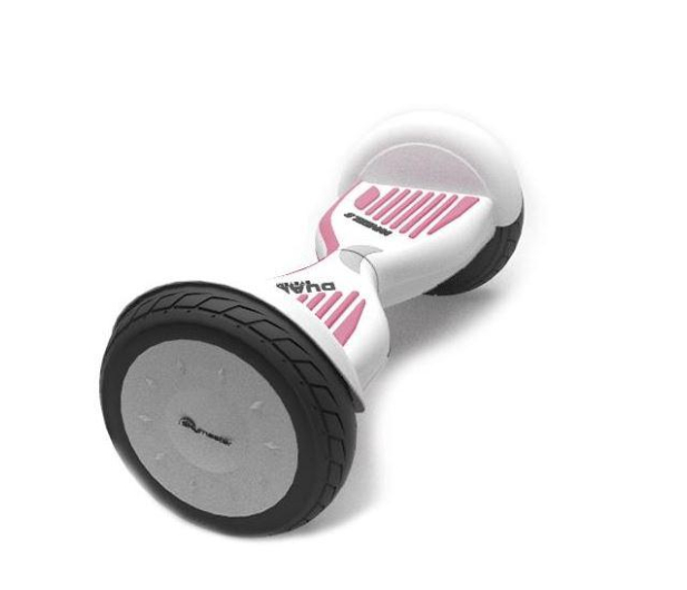 Skymaster Wheels 11" Dual 2 koła biało-różowa - 367425 - zdjęcie 3